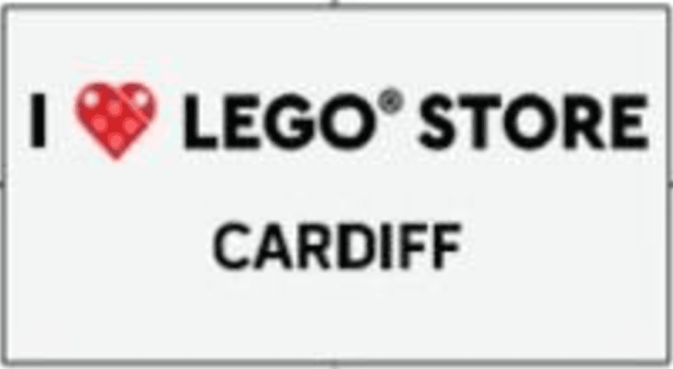 LEGO sættet I [Heart] LEGO Store Cardiff Tile