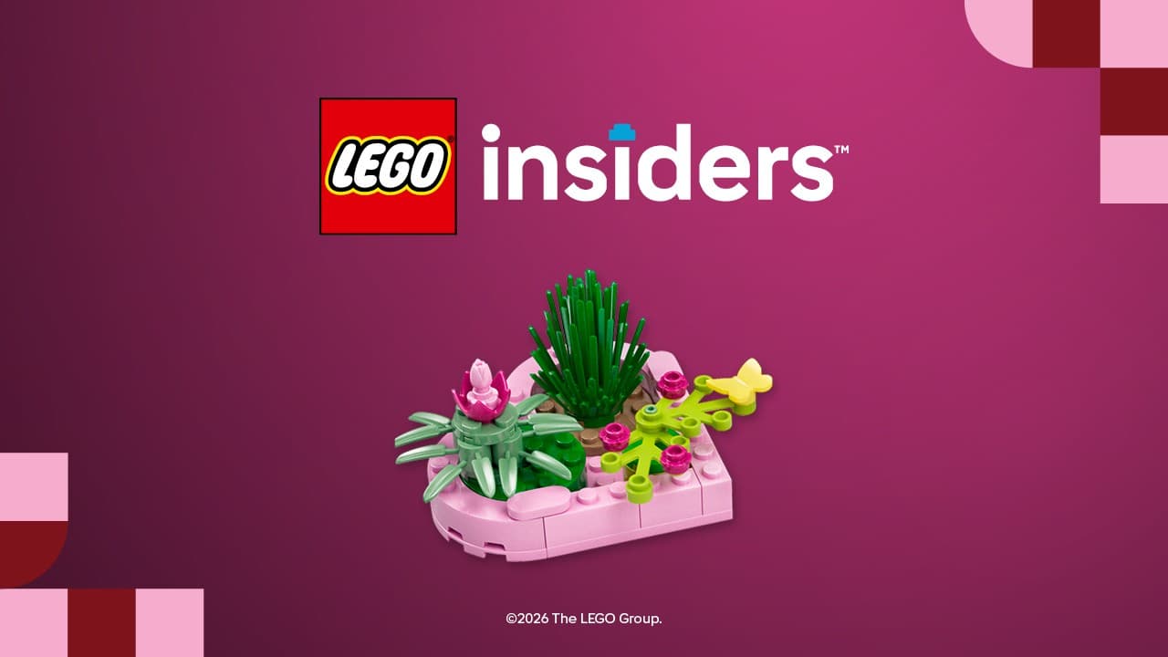LEGO sættet Blooming Heart