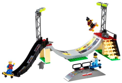 LEGO sættet Skateboard Challenge