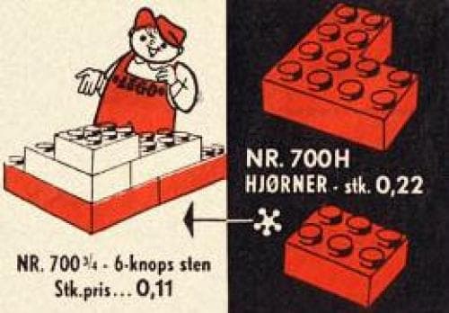 LEGO sættet Individual 2 x 3 Bricks