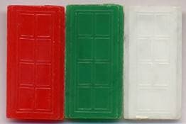 LEGO sættet Single 1 x 2 x 4 Door without Glass (ABB)