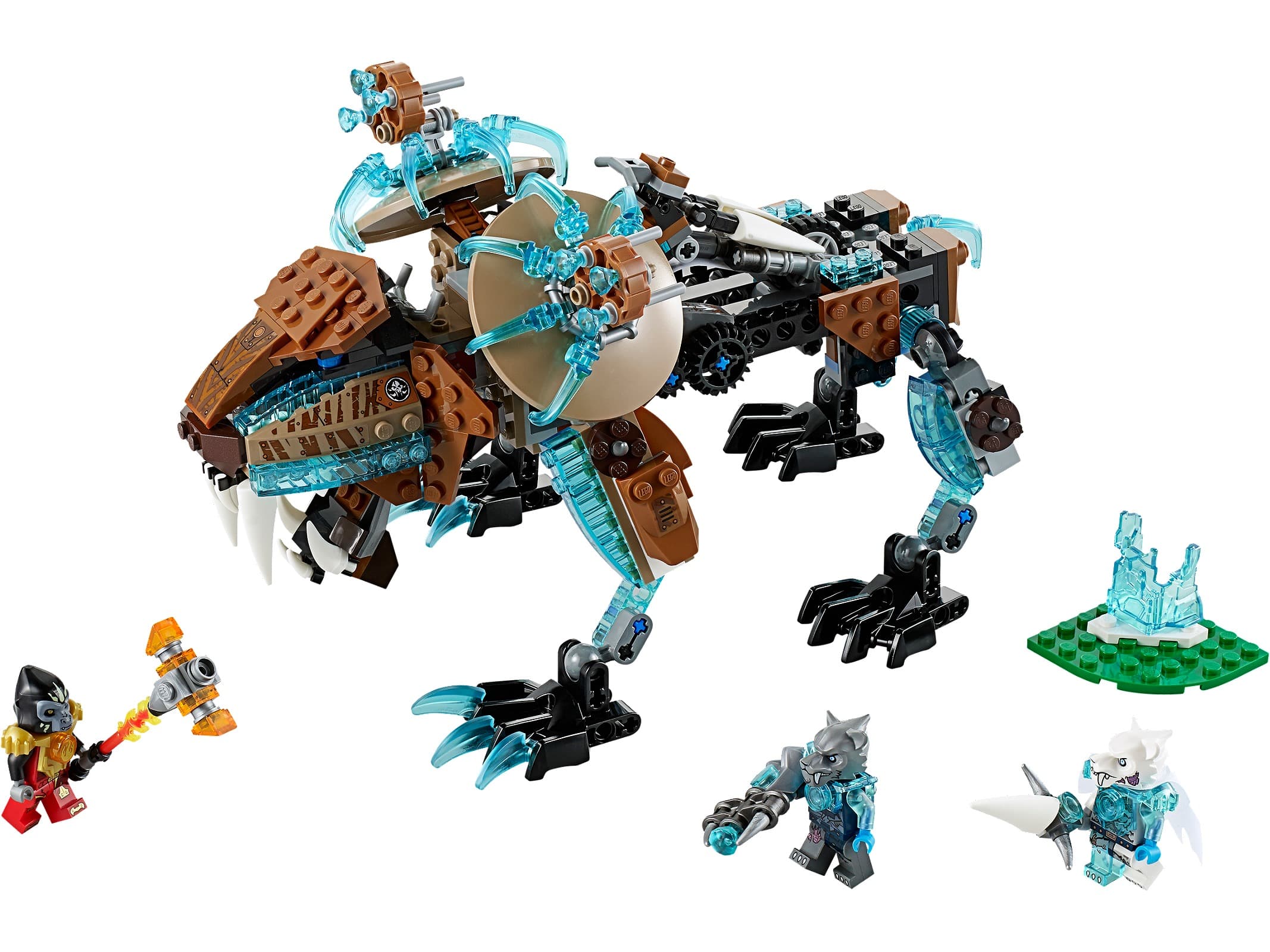 LEGO sættet Sir Fangar's Sabre-Tooth Walker
