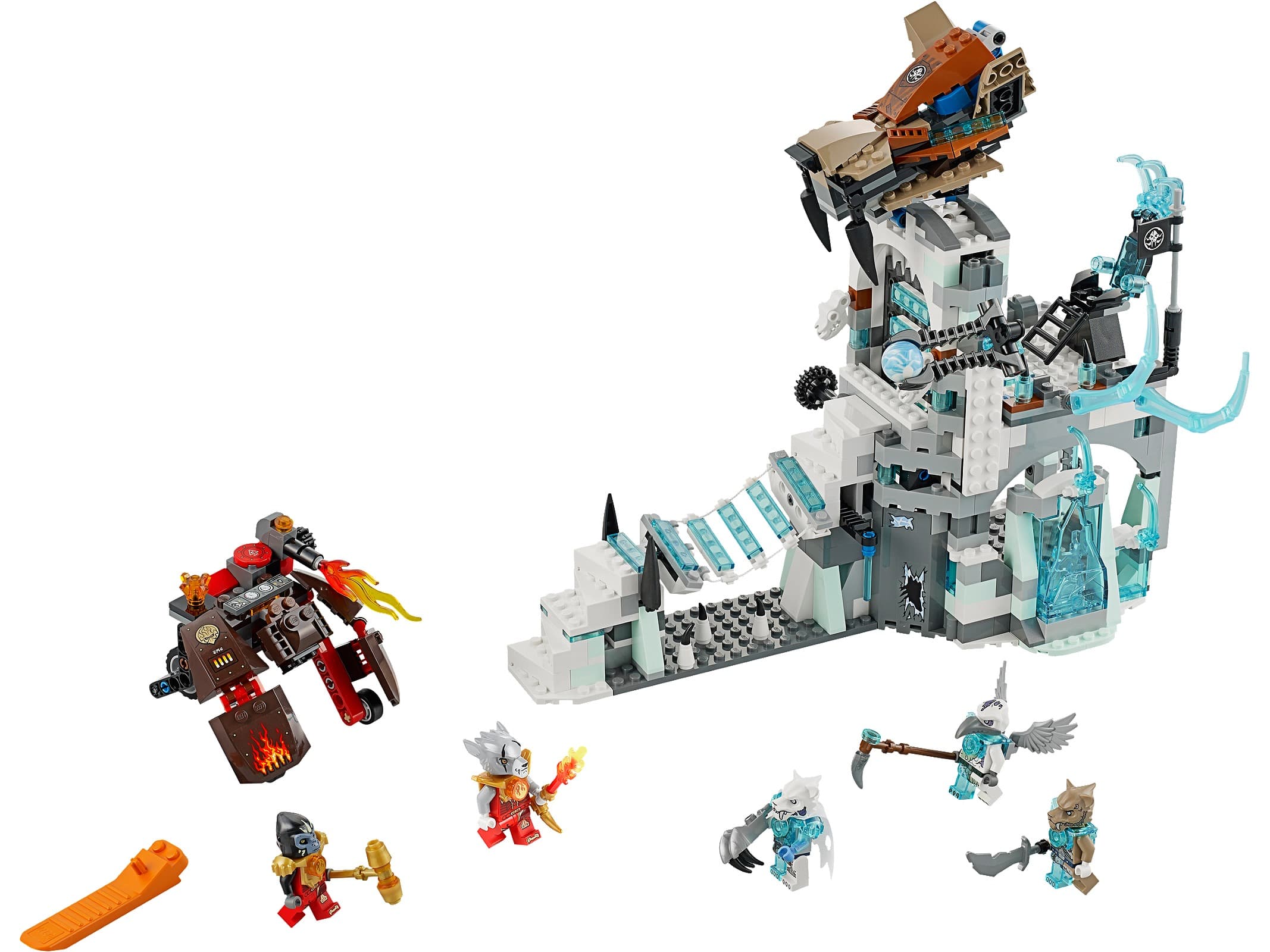 LEGO sættet Sir Fangar's Ice Fortress