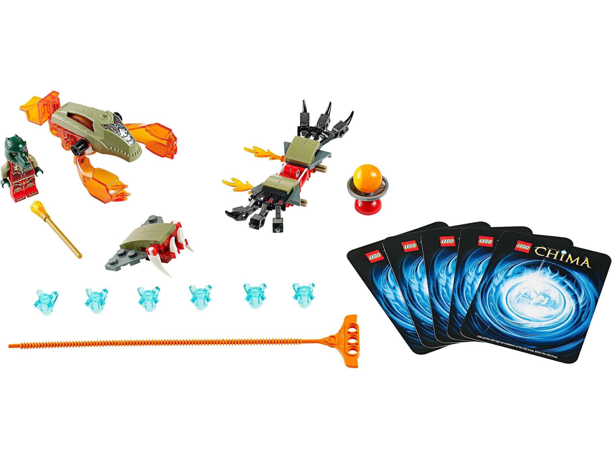 LEGO sættet Flaming Claws