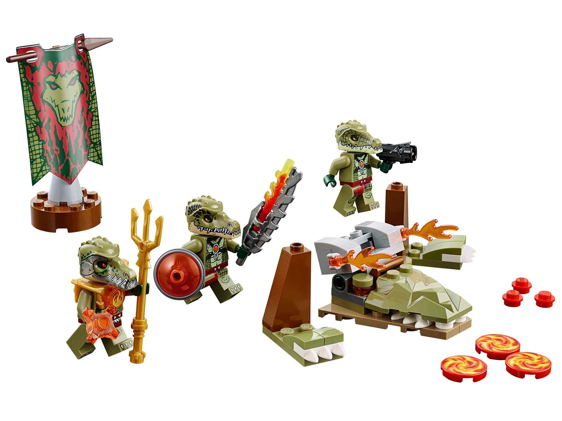 LEGO sættet Crocodile Tribe Pack
