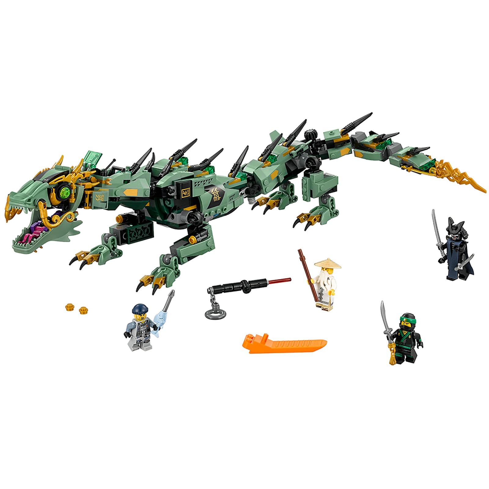 LEGO sættet Green Ninja Mech Dragon