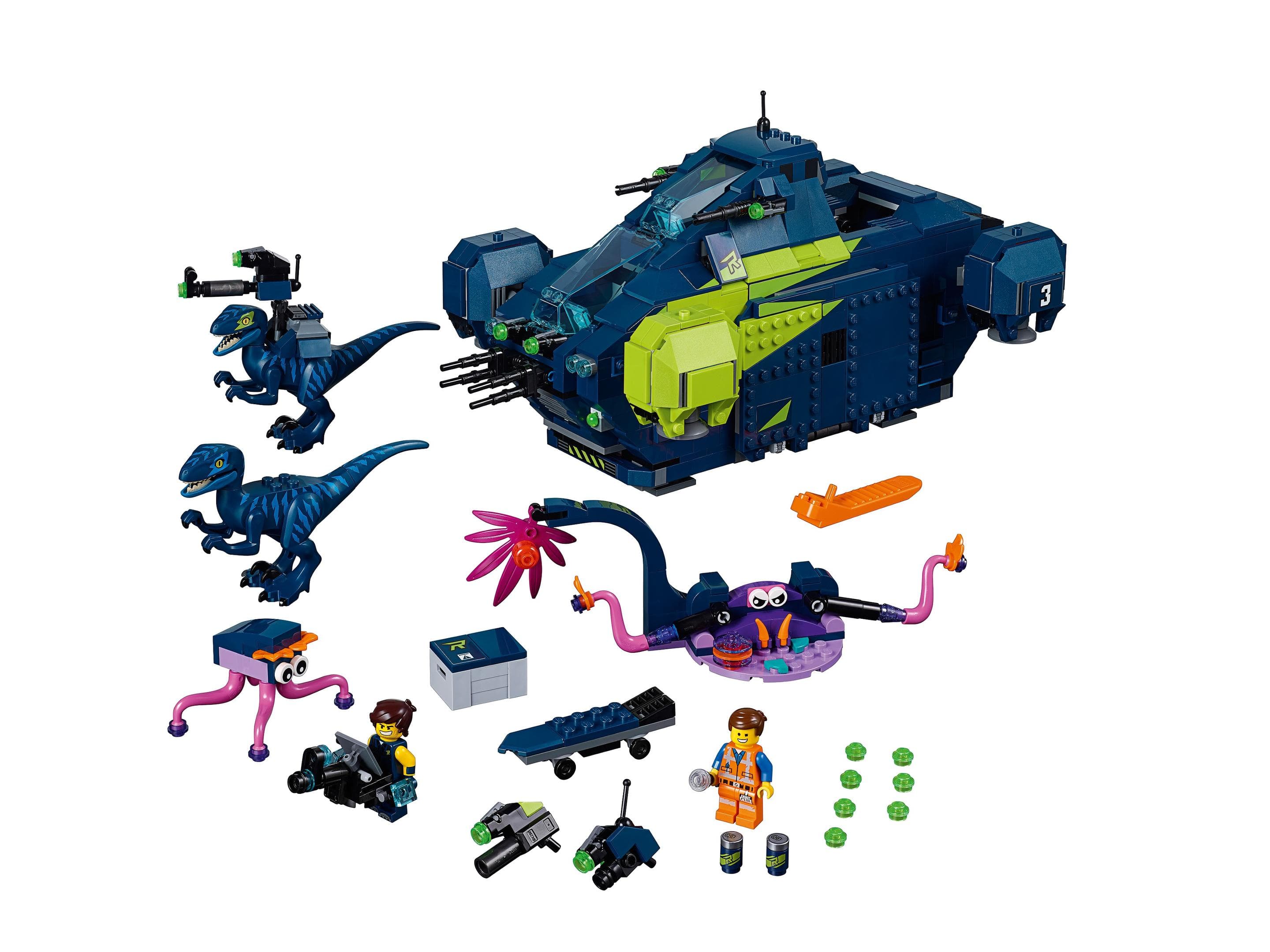 LEGO sættet Rex's Rexplorer!