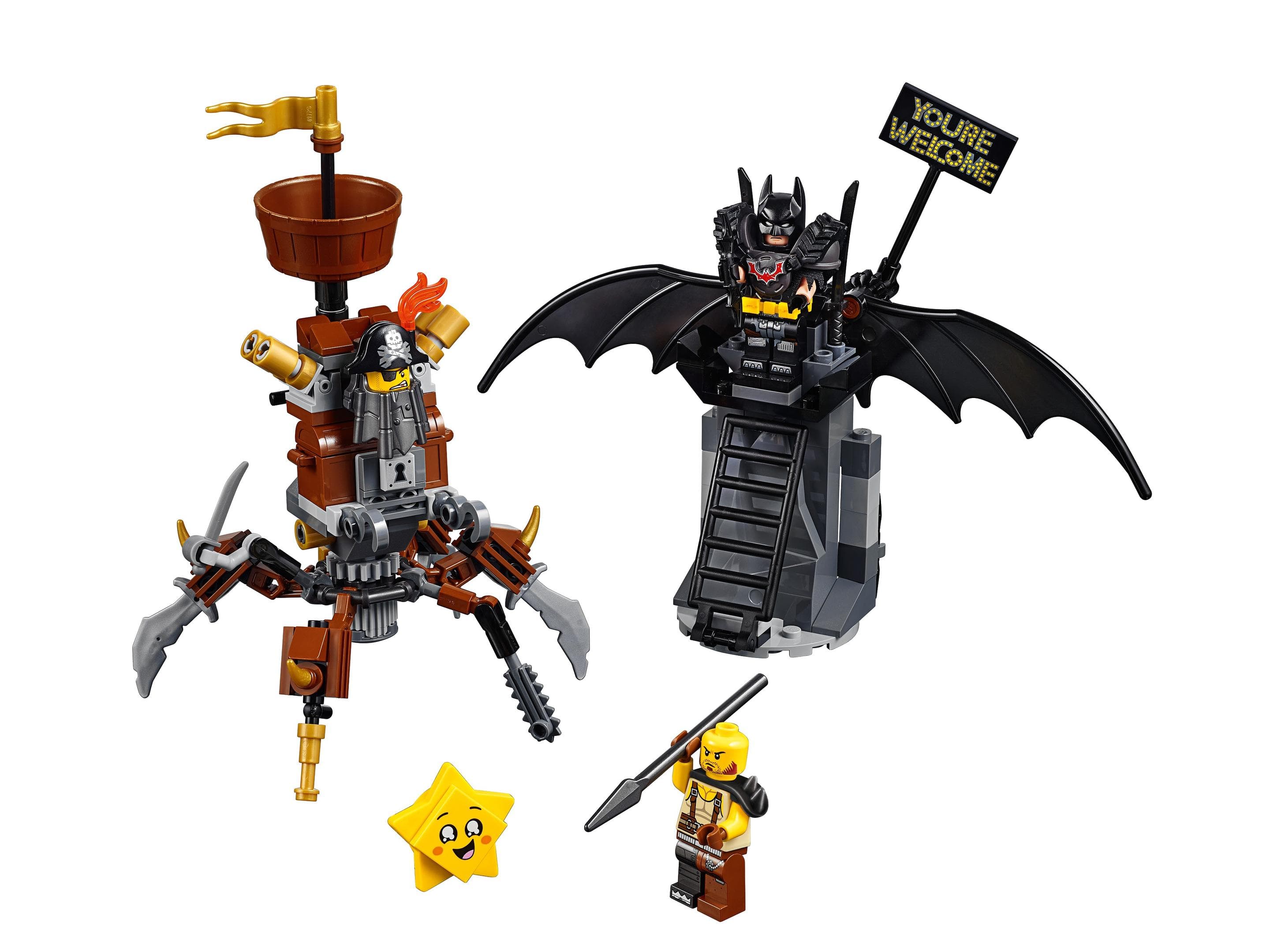 LEGO sættet Battle-Ready Batman and MetalBeard