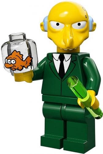 LEGO sættet Mr. Burns