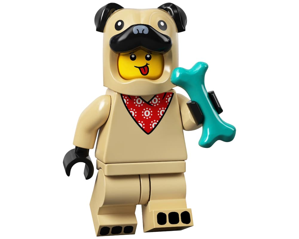 LEGO sættet Pug Costume Guy