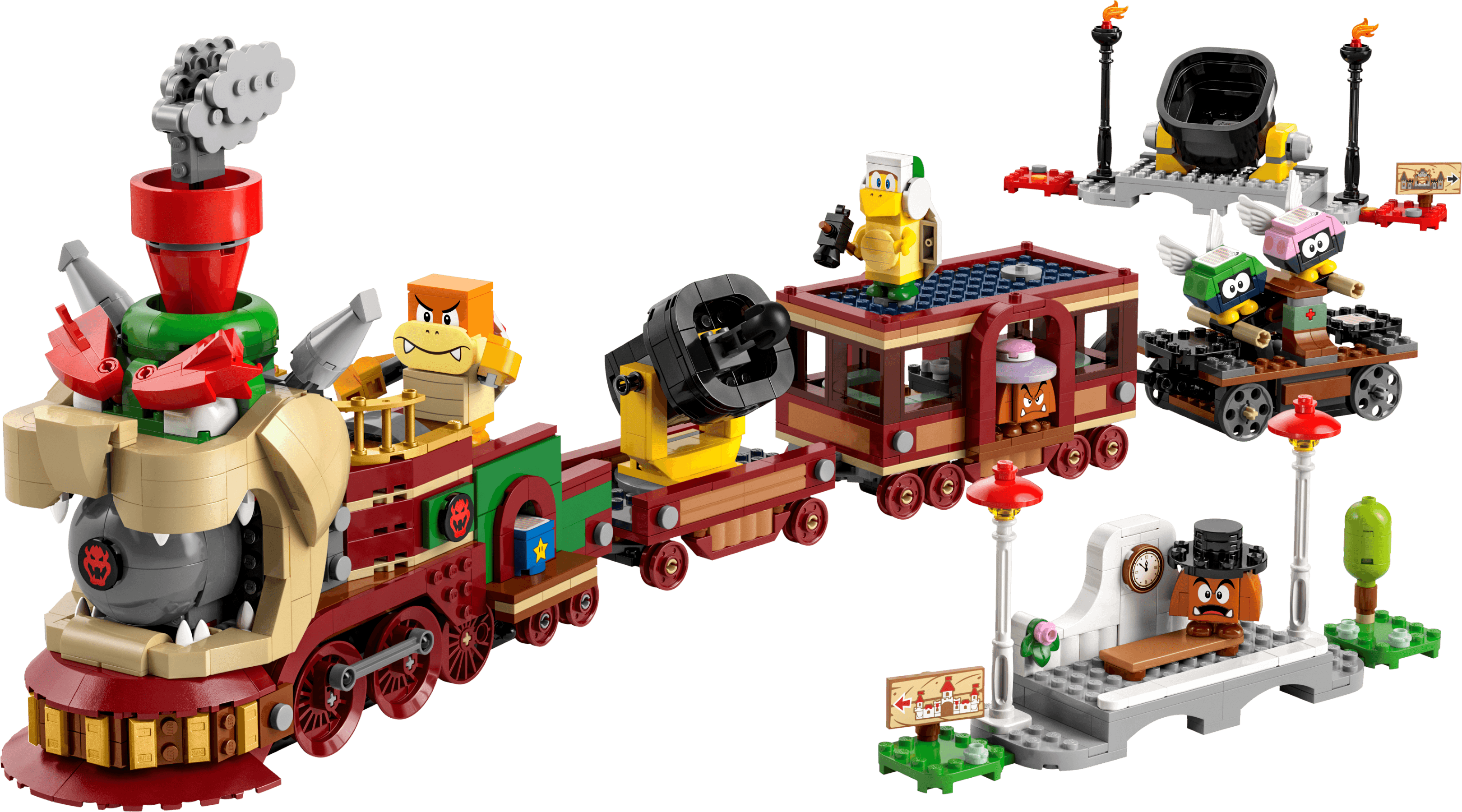 LEGO sættet The Bowser Express Train