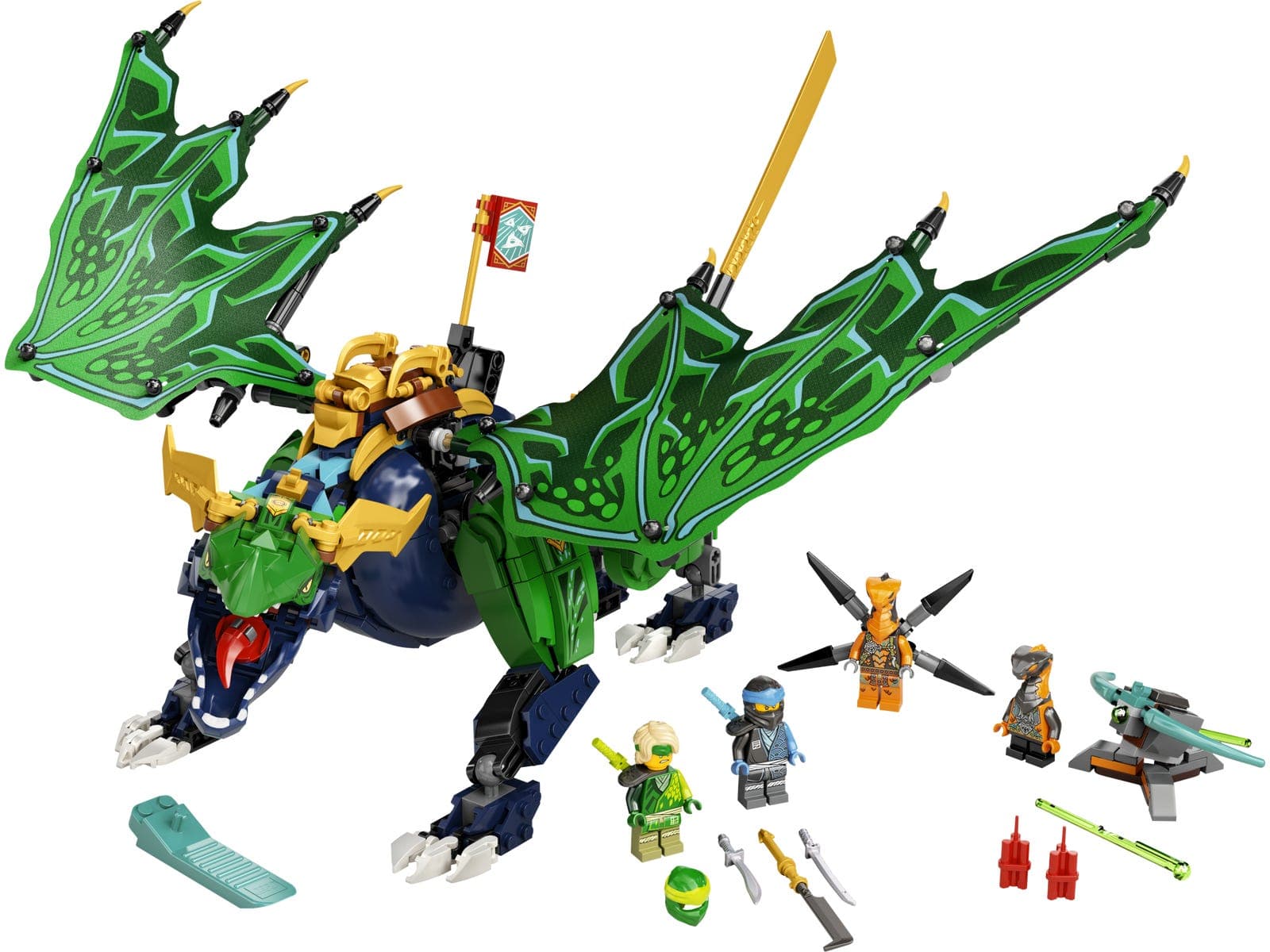 LEGO sættet Lloyd's Legendary Dragon