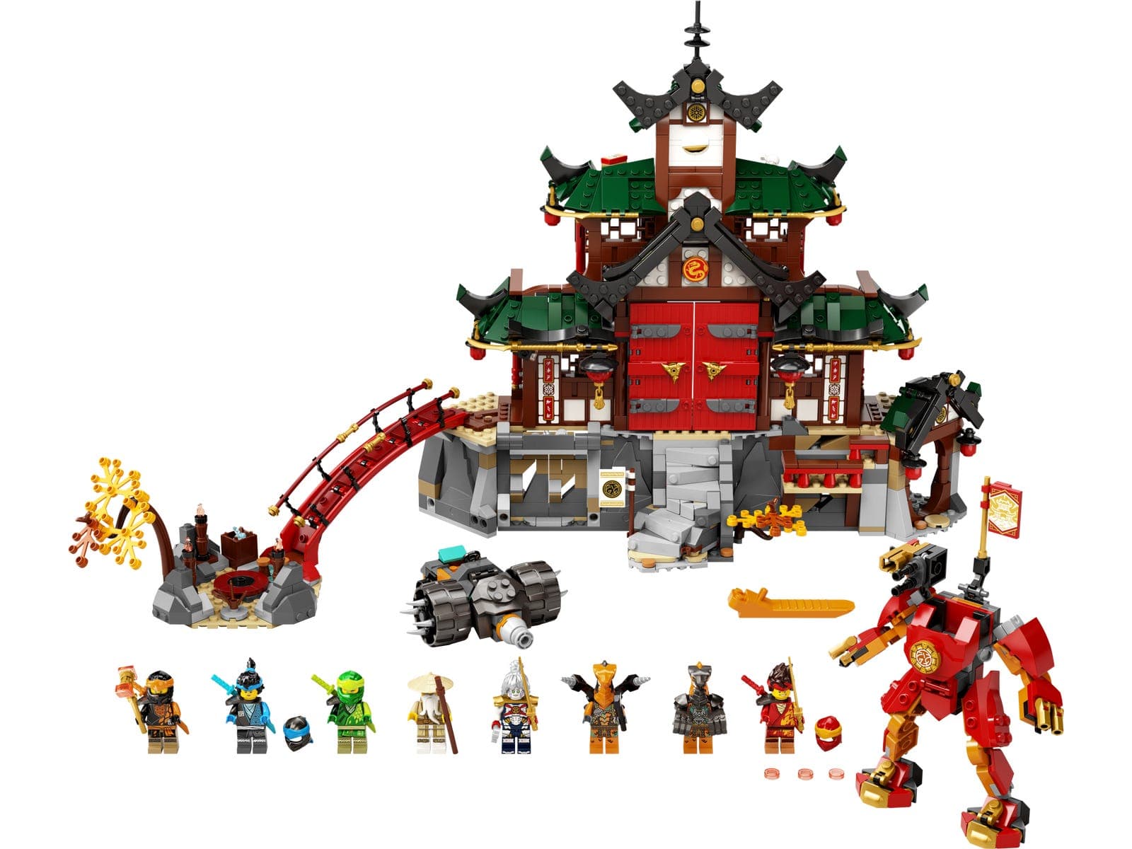 LEGO sættet Ninja Dojo Temple