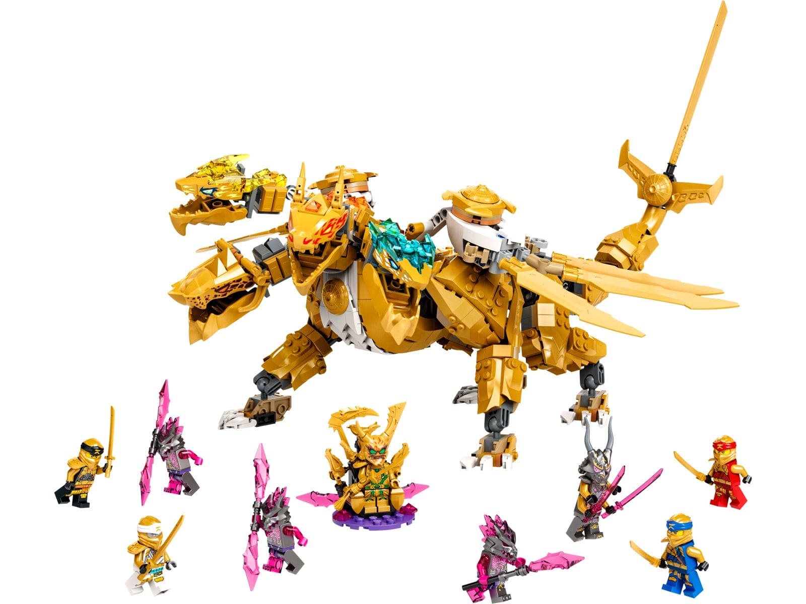 LEGO sættet Lloyd's Golden Ultra Dragon
