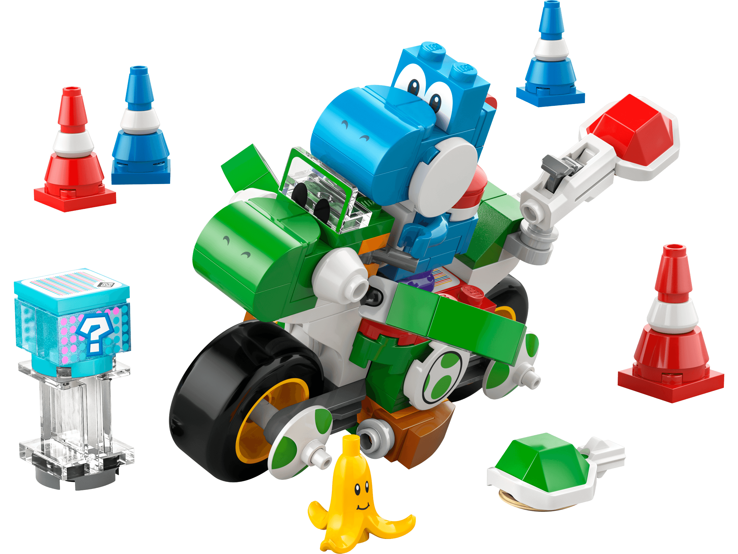 LEGO sættet Mario Kart - Yoshi Bike