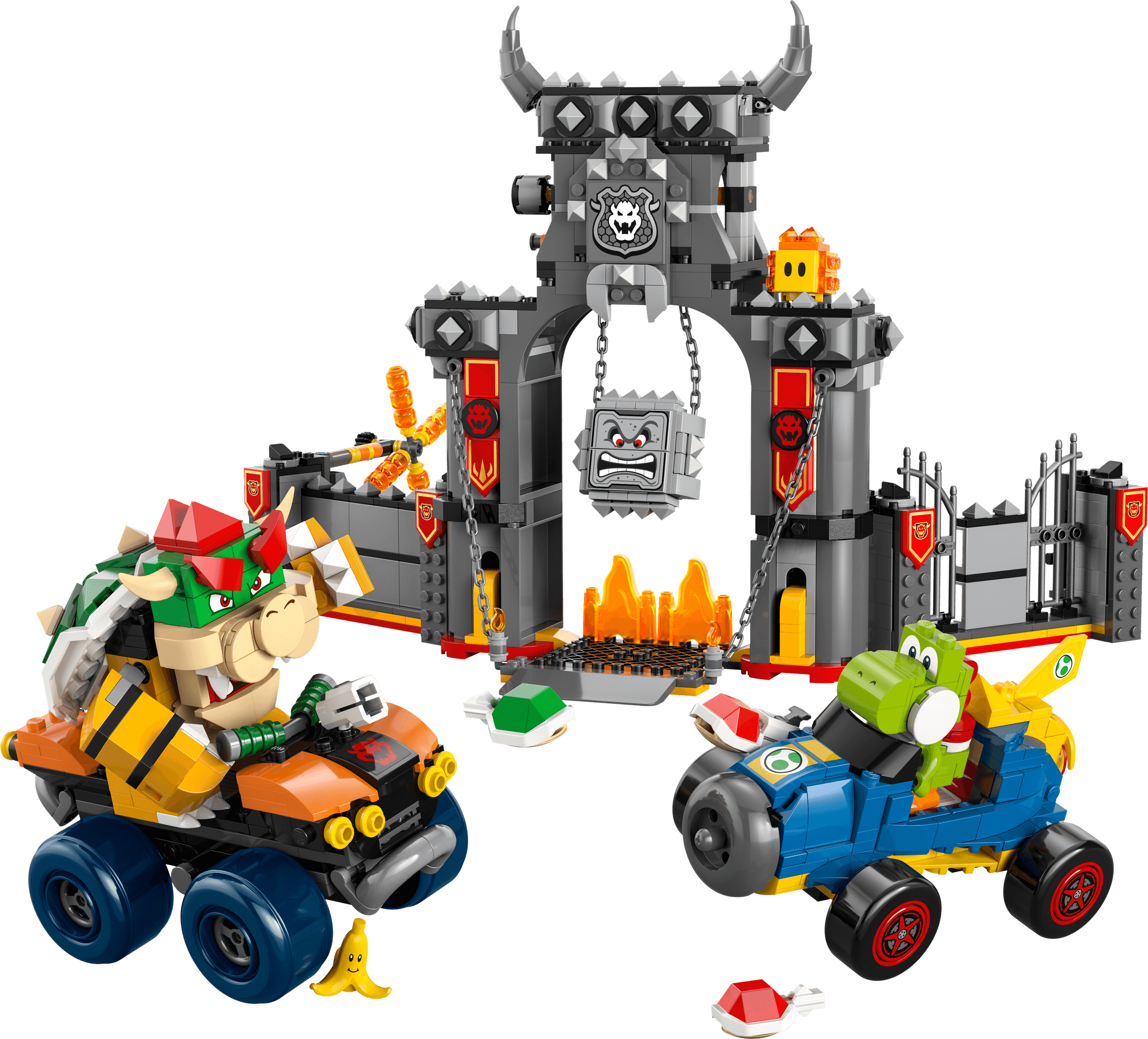LEGO sættet Mario Kart – Bowser's Castle