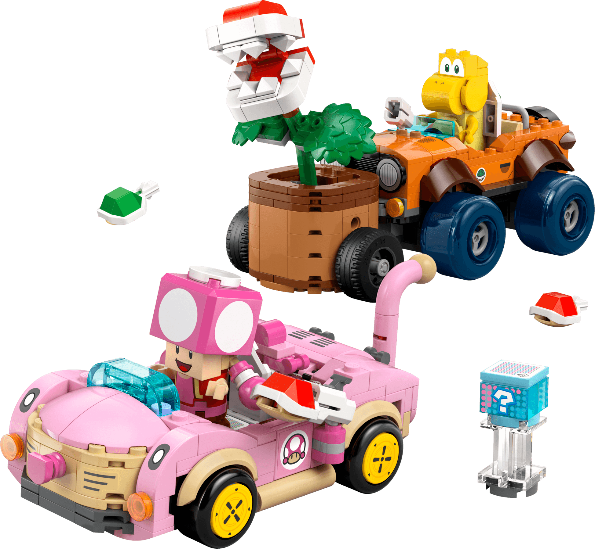LEGO sættet Mario Kart – Piranha Plant Power-Up Pursuit