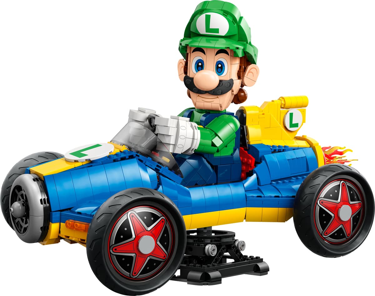 LEGO sættet Mario Kart – Luigi & Mach 8