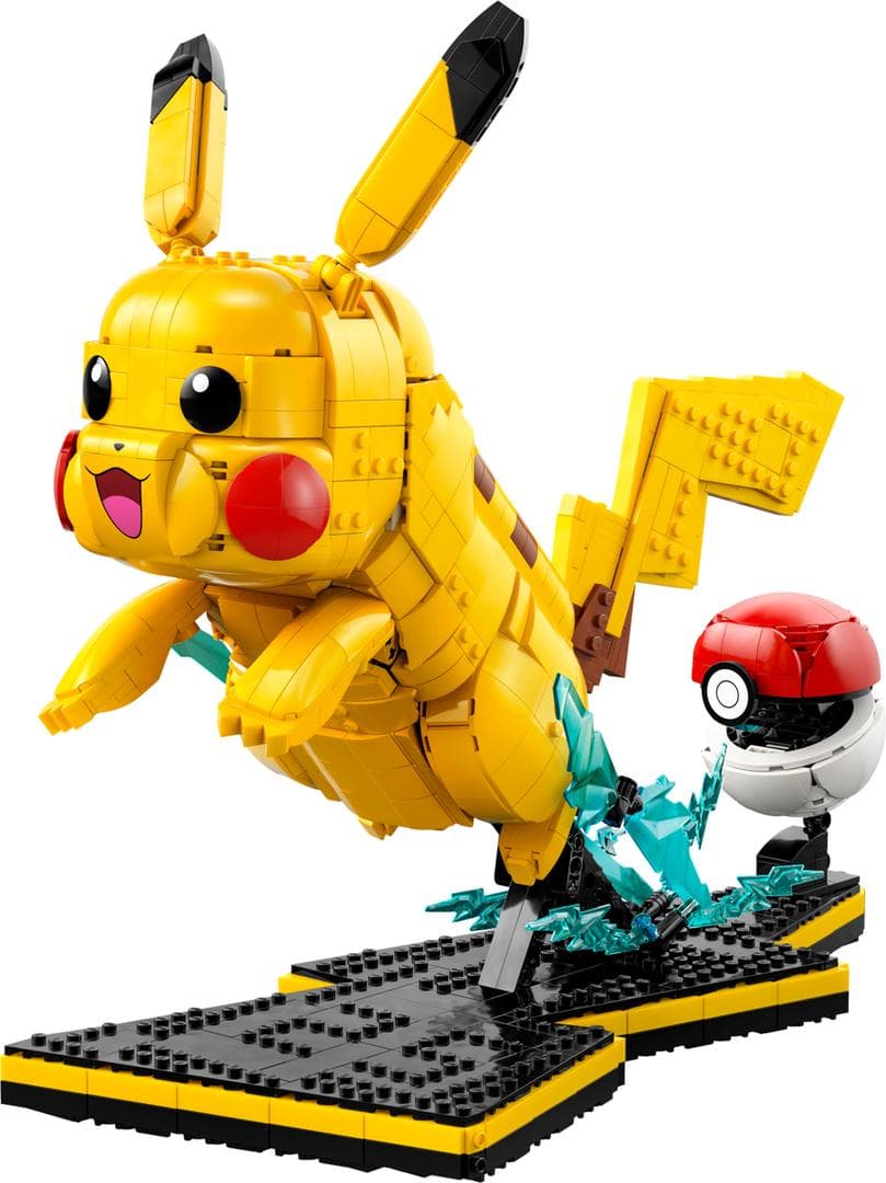 LEGO sættet Pikachu and Poké Ball