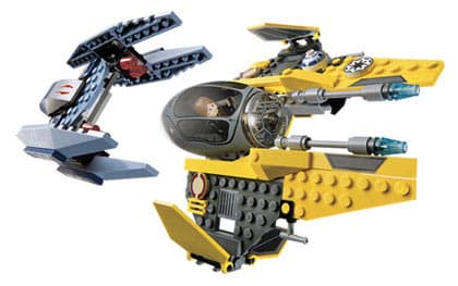 LEGO sættet Jedi Starfighter & Vulture Droid