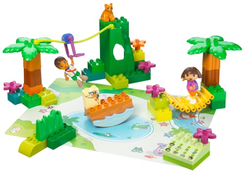 LEGO sættet Dora and Diego's Animal Adventure
