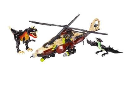 LEGO sættet T-1 Typhoon vs. T-Rex