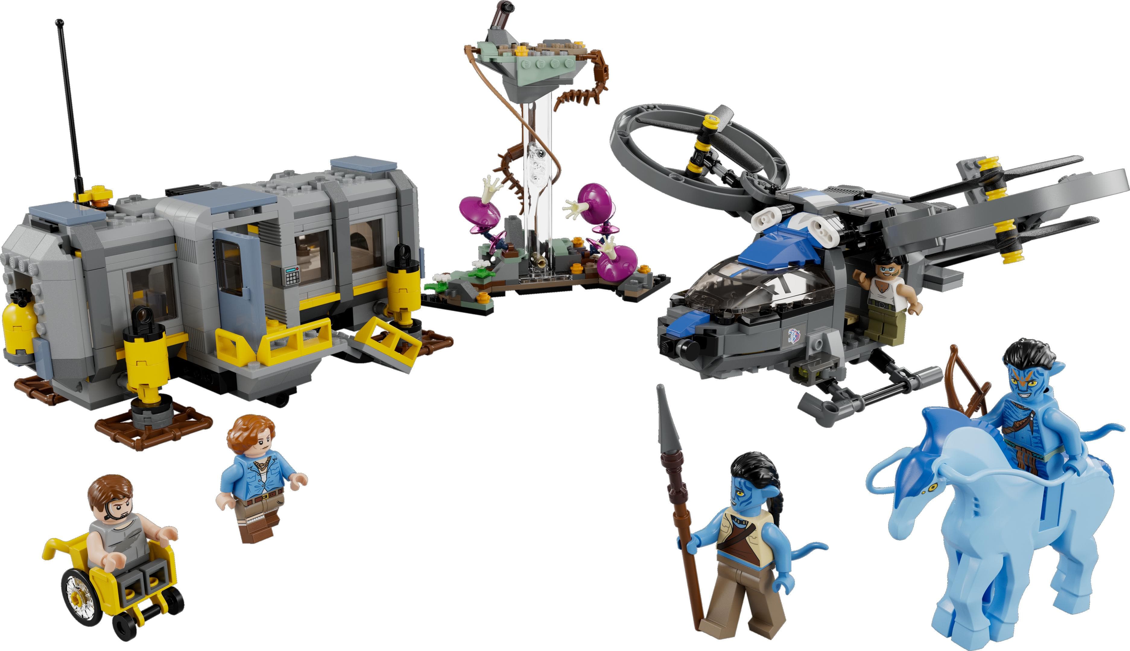 LEGO sættet Floating Mountains: Site 26 & RDA Samson