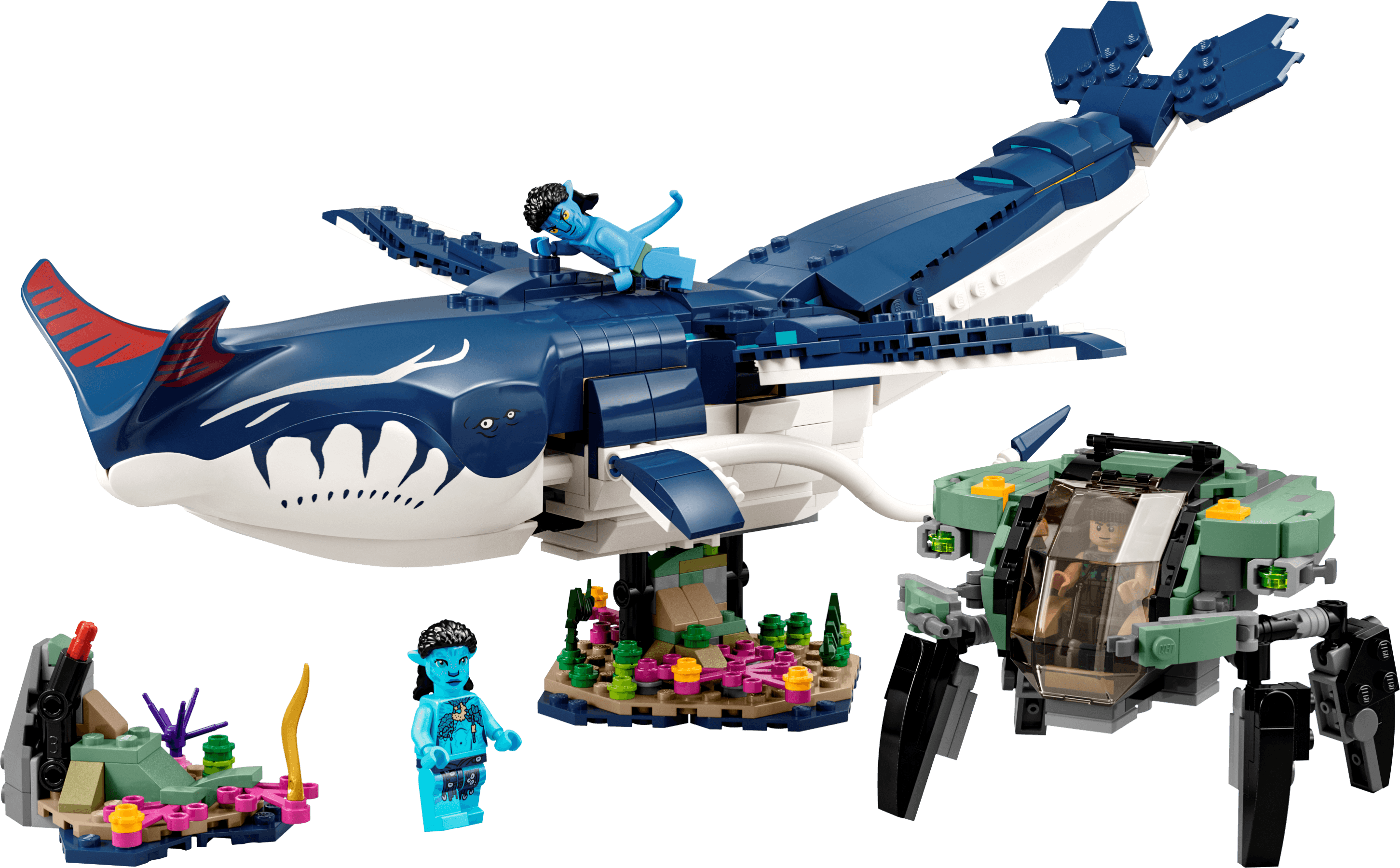 LEGO sættet Payakan the Tulkun & Crabsuit