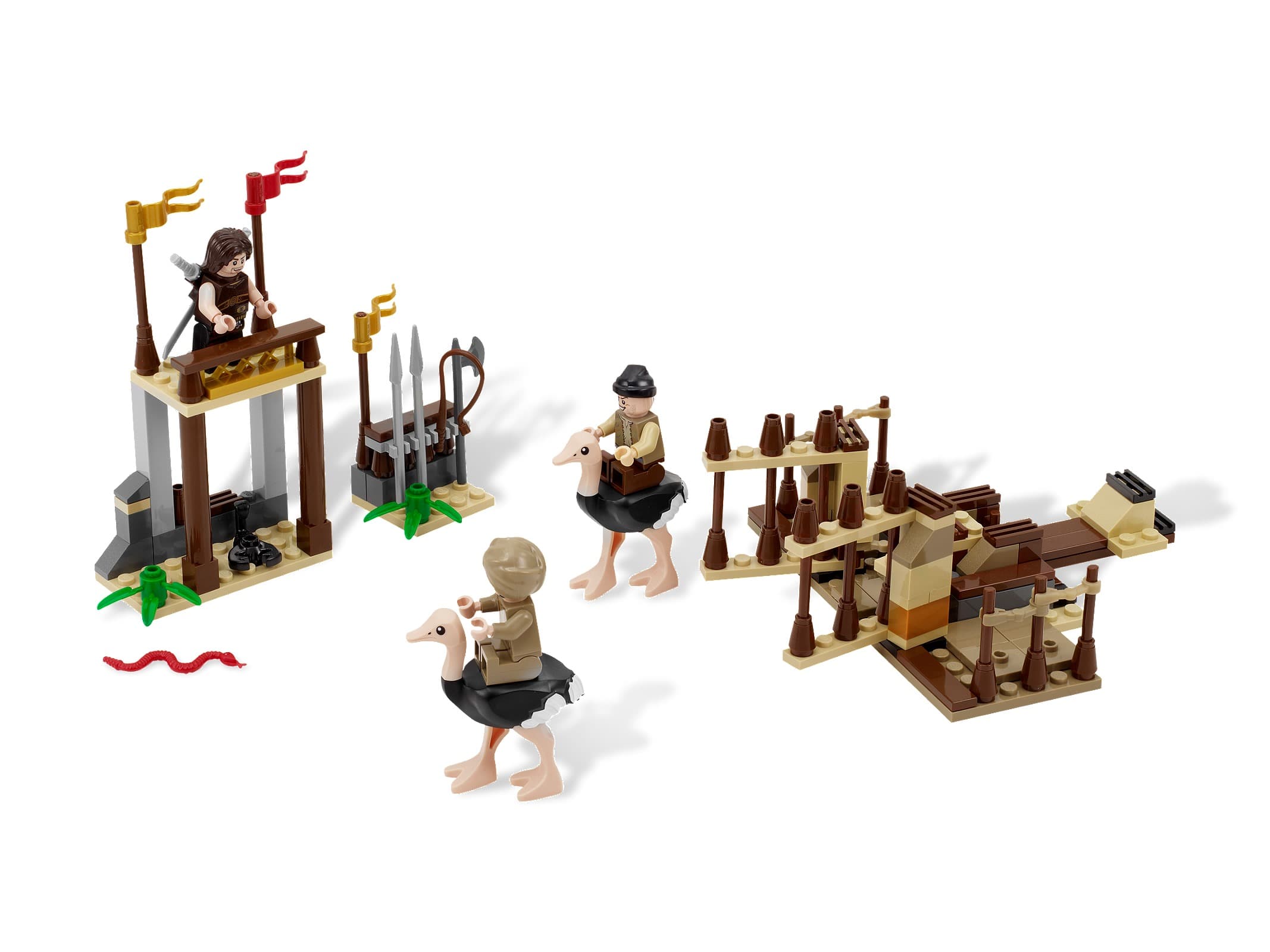 LEGO sættet The Ostrich Race