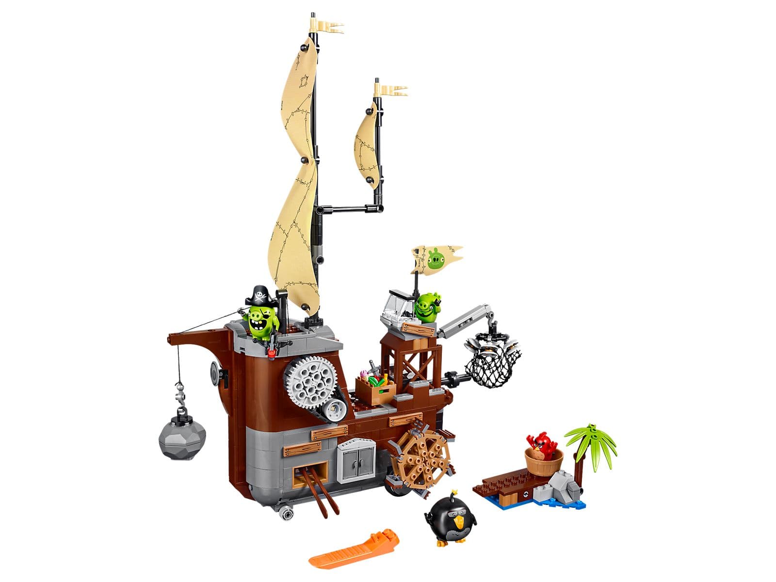 LEGO sættet Piggy Pirate Ship