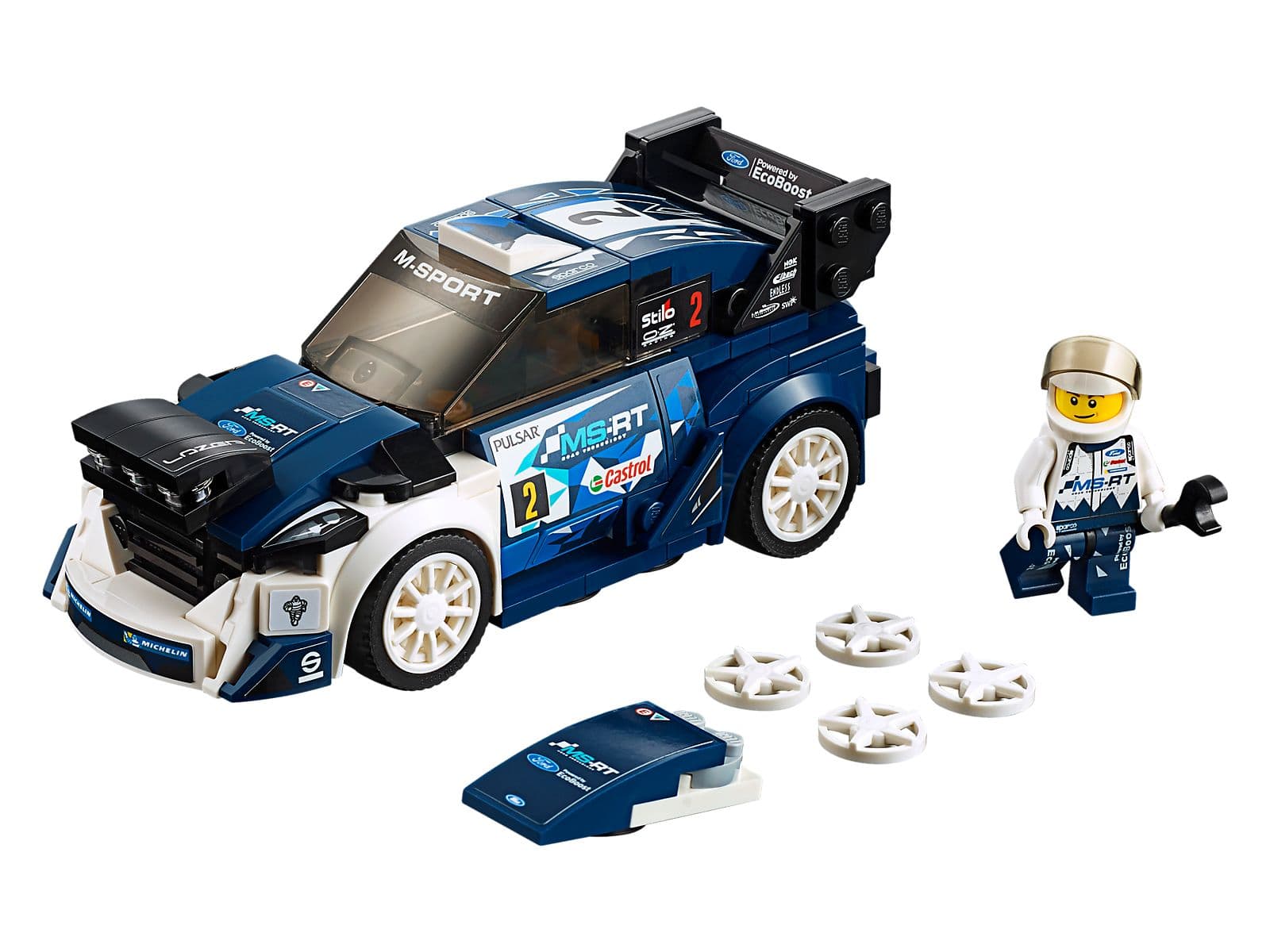 LEGO sættet Ford Fiesta M-Sport WRC