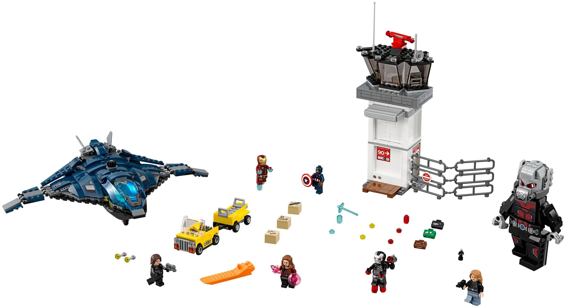 LEGO sættet Super Hero Airport Battle
