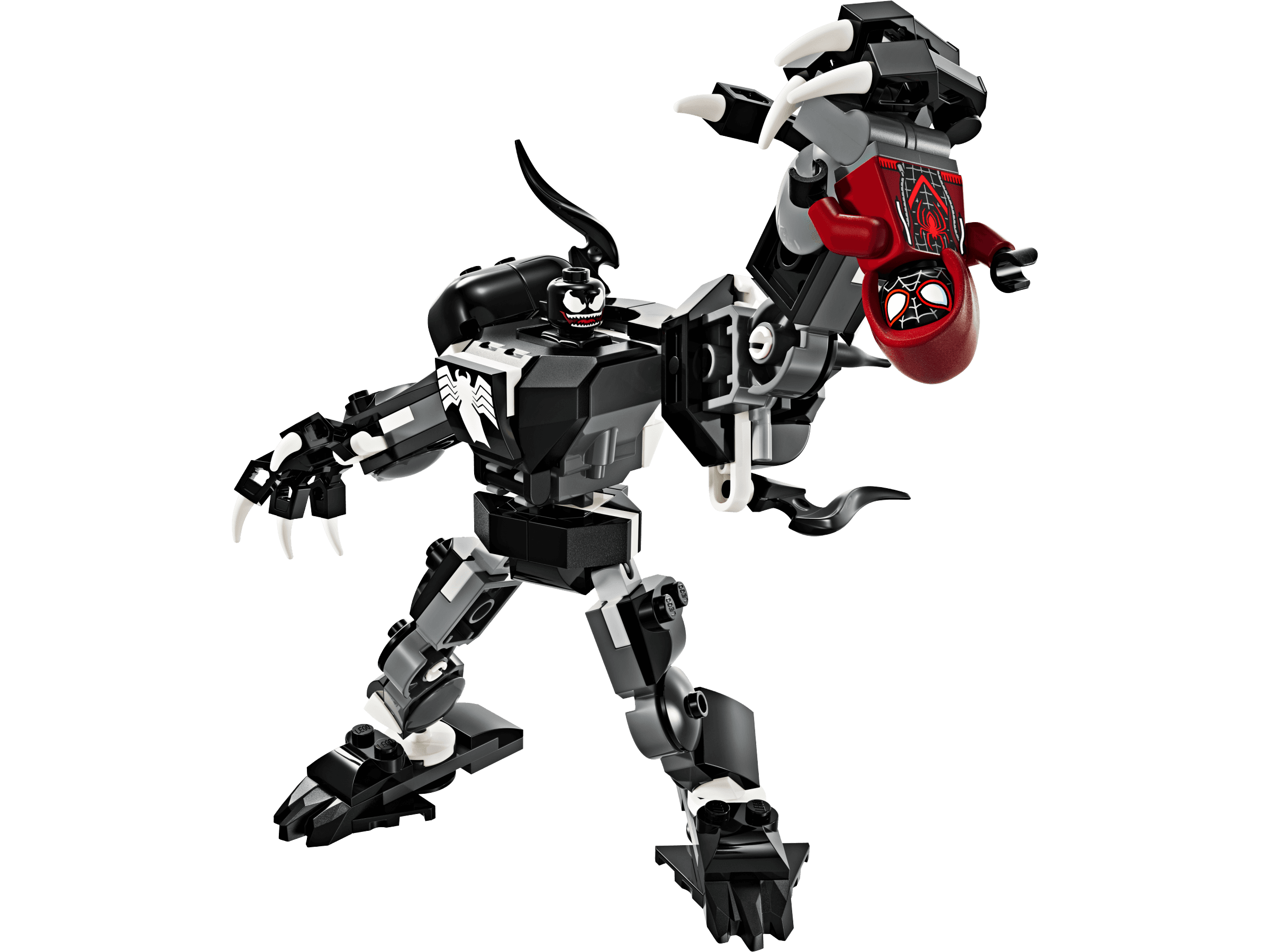 LEGO sættet Venom Mech Armor vs. Miles Morales