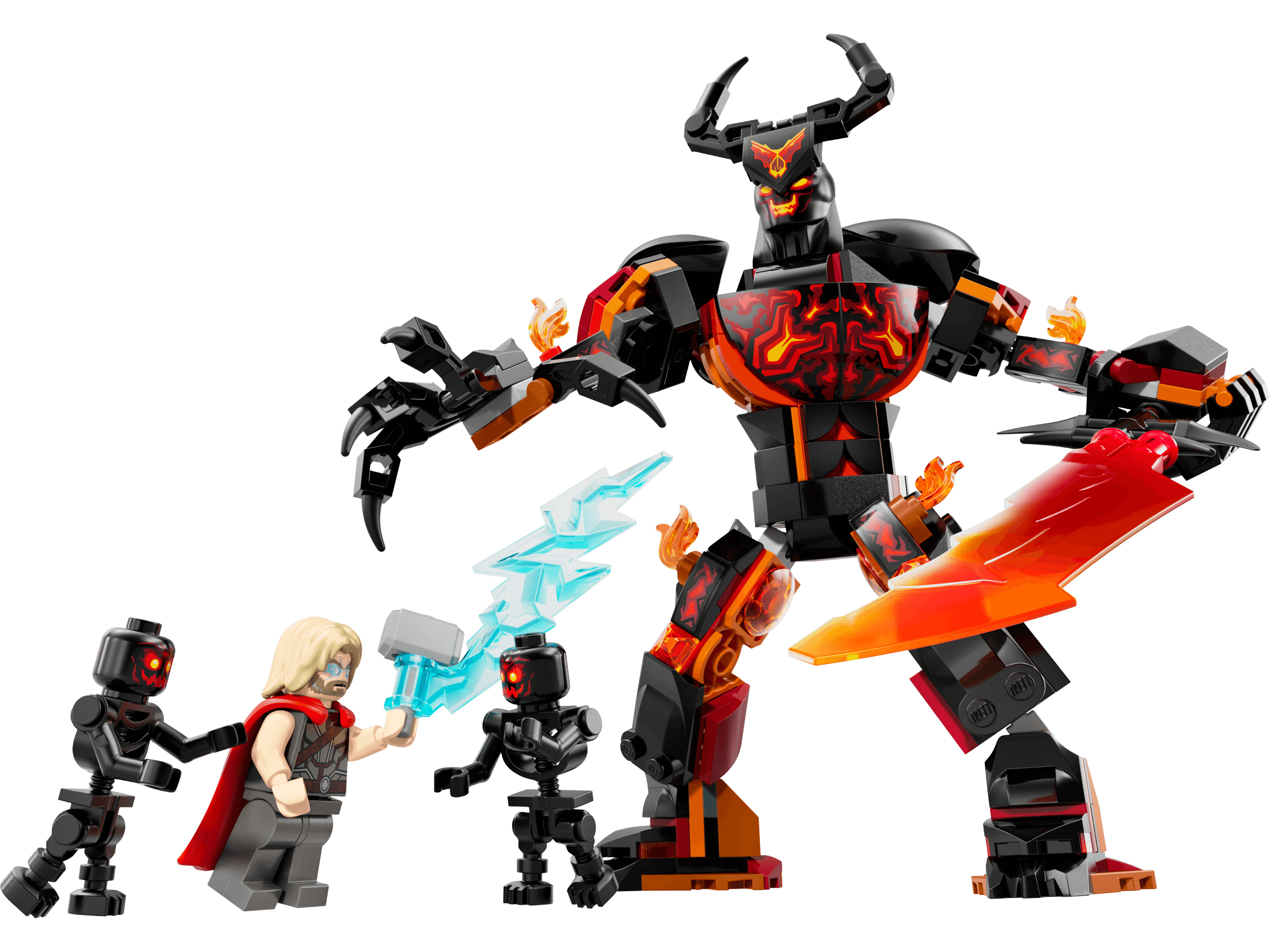 LEGO sættet Thor vs. Surtur Construction Figure