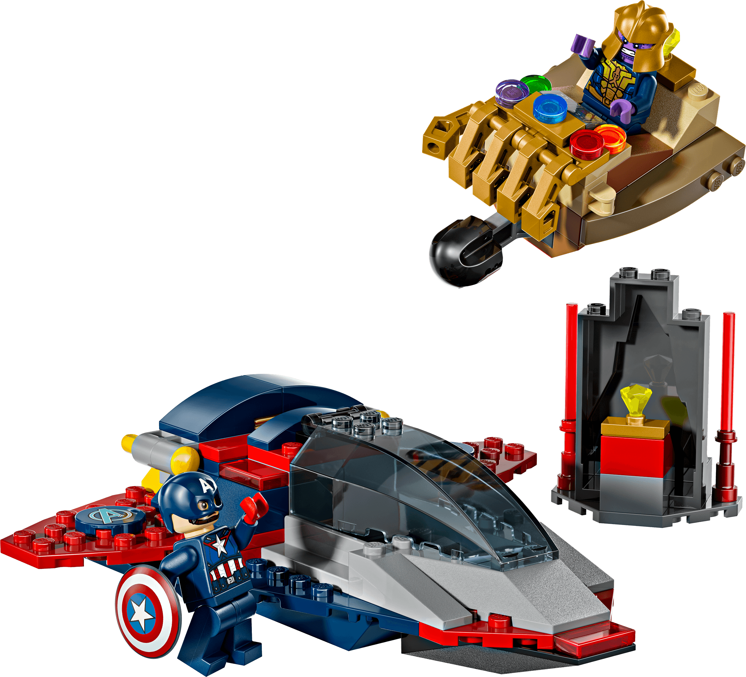 LEGO sættet Captain America vs. Thanos