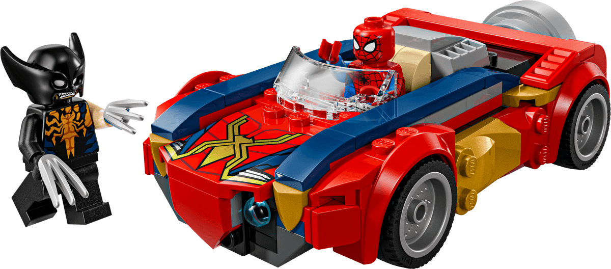 LEGO sættet Spider-Man Car vs. Venomized Wolverine