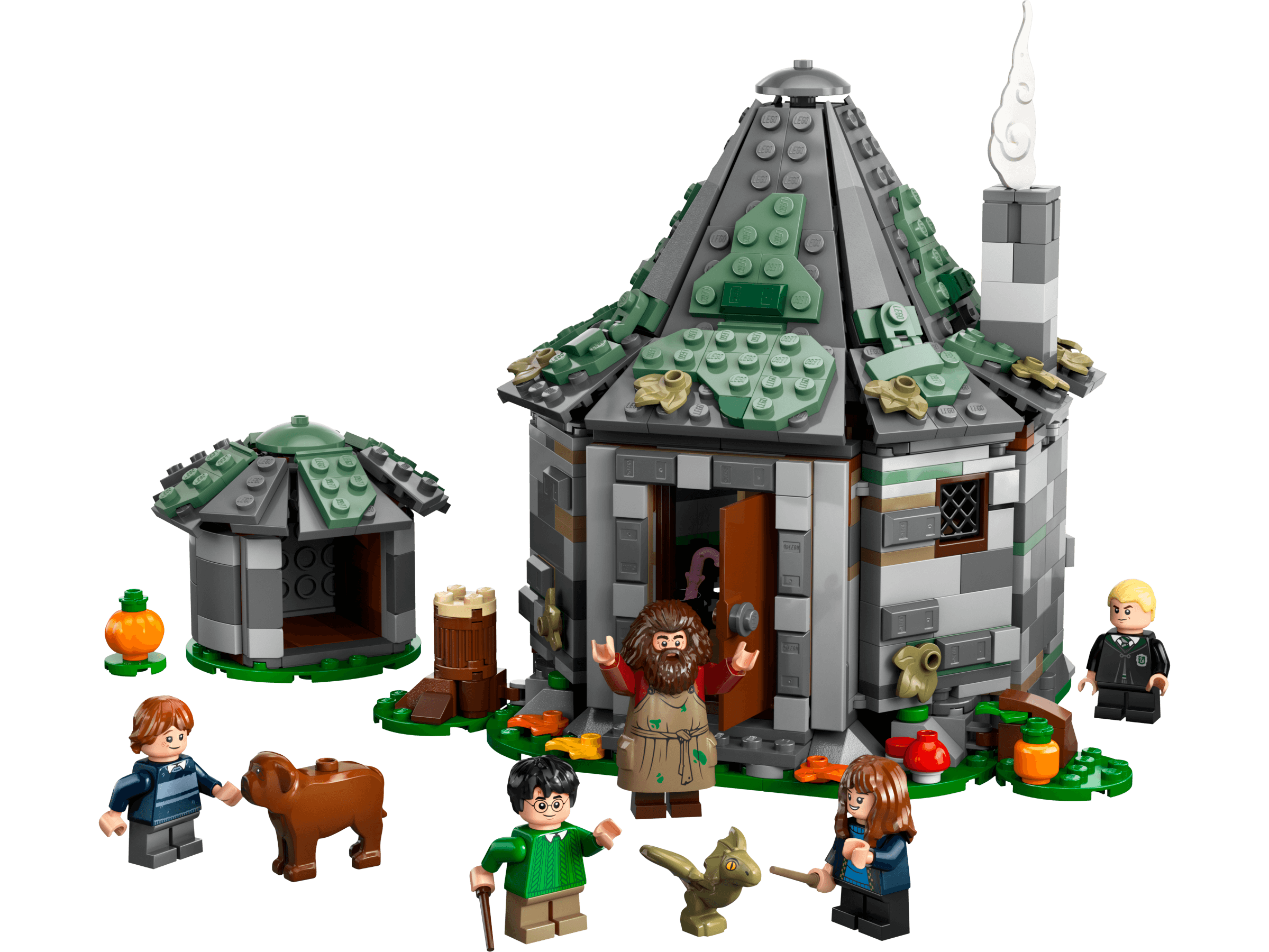 LEGO sættet Hagrid's Hut: An Unexpected Visit
