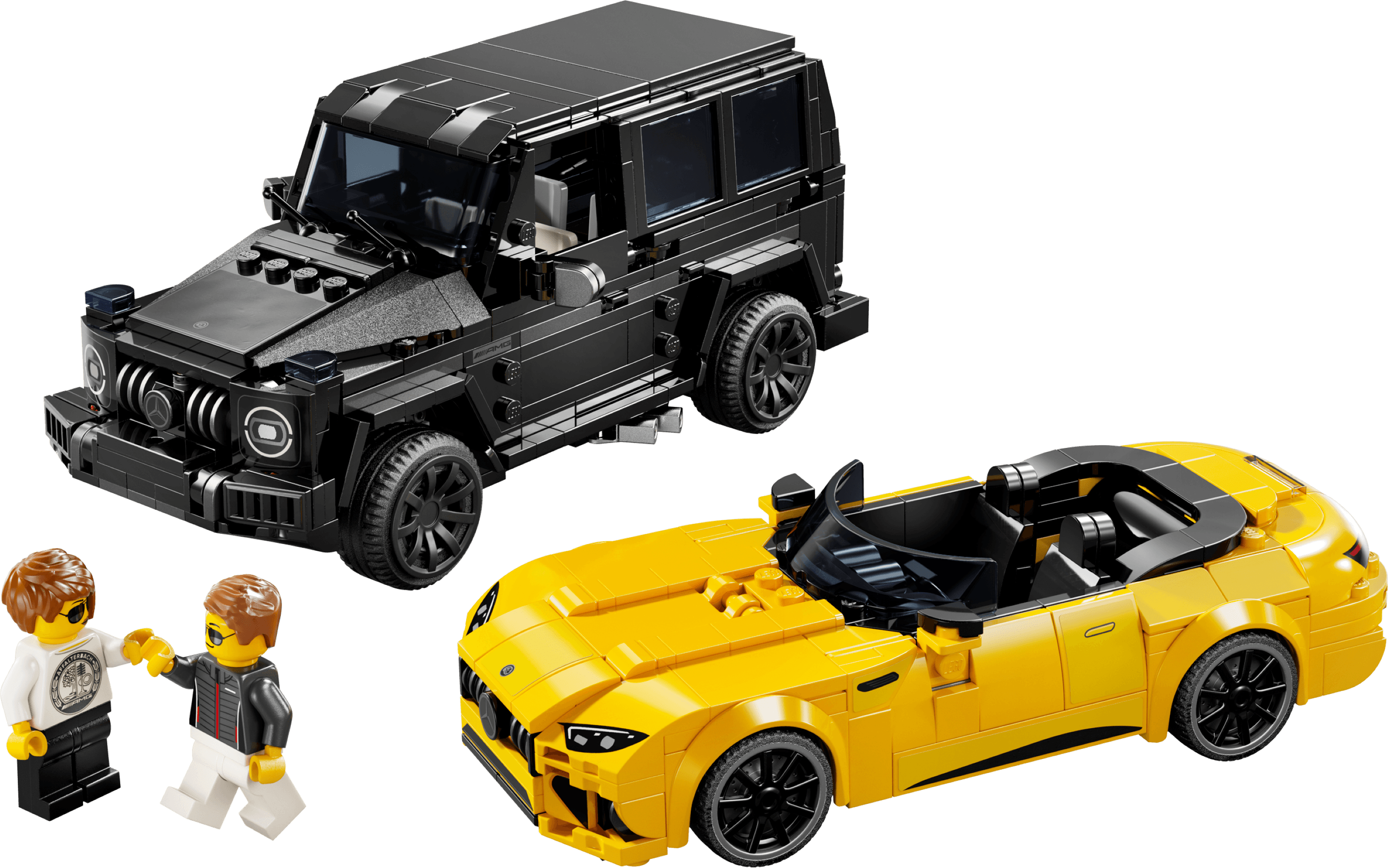 LEGO sættet Mercedes-AMG G 63 & Mercedes-AMG SL 63