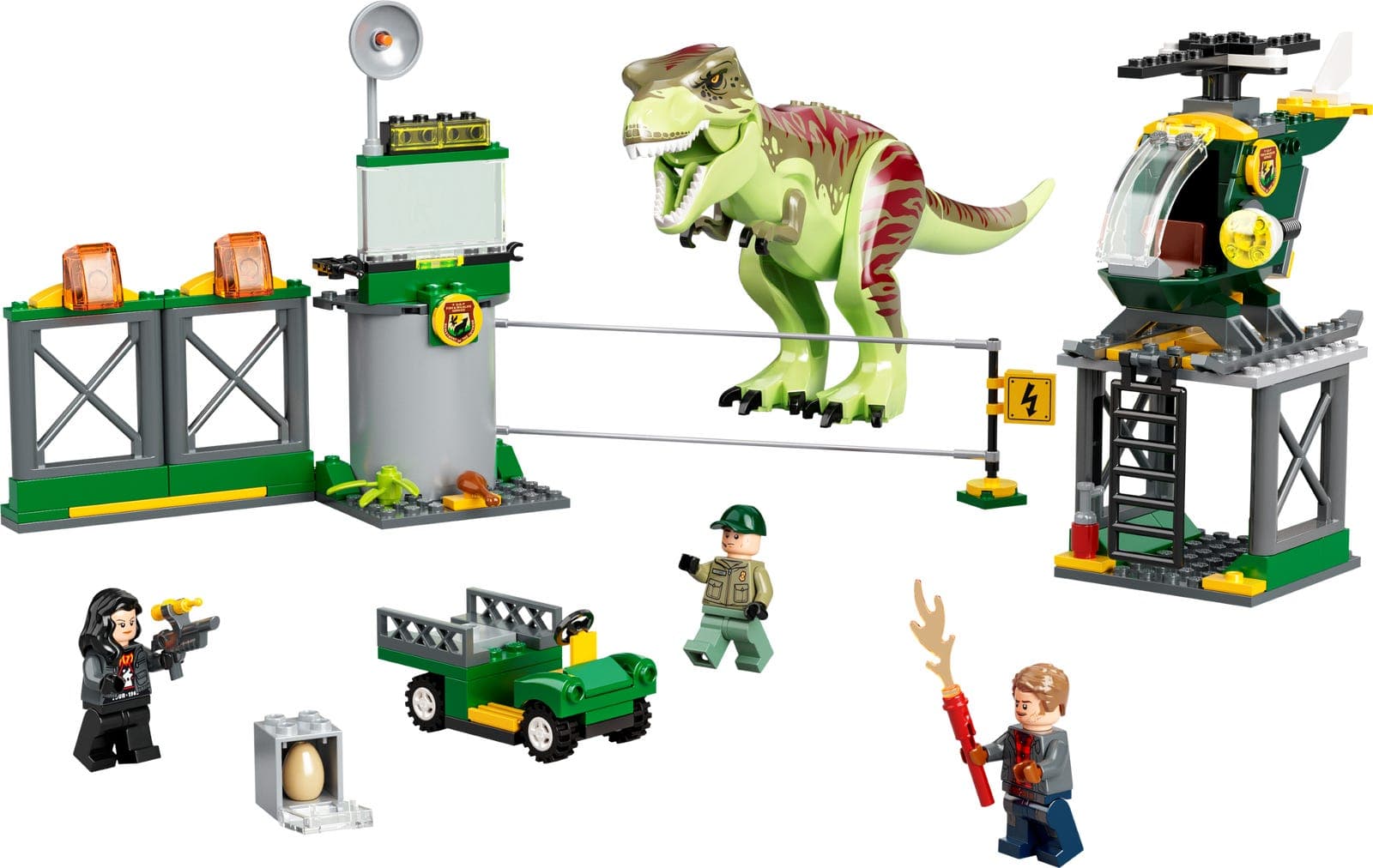 LEGO sættet T. rex Dinosaur Breakout