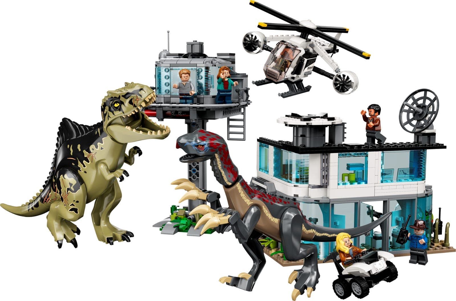 LEGO sættet Giganotosaurus & Therizinosaurus Attack