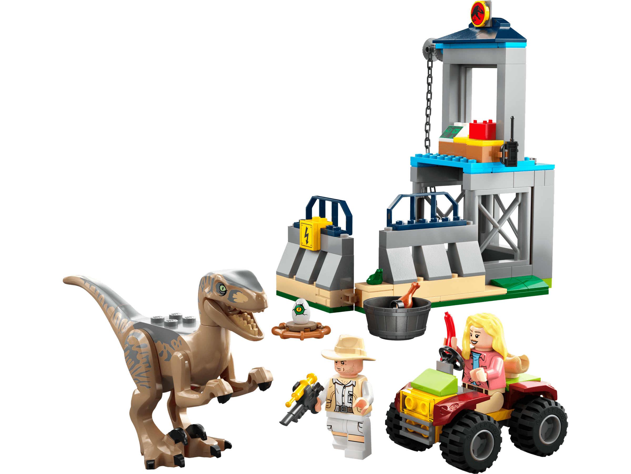LEGO sættet Velociraptor Escape