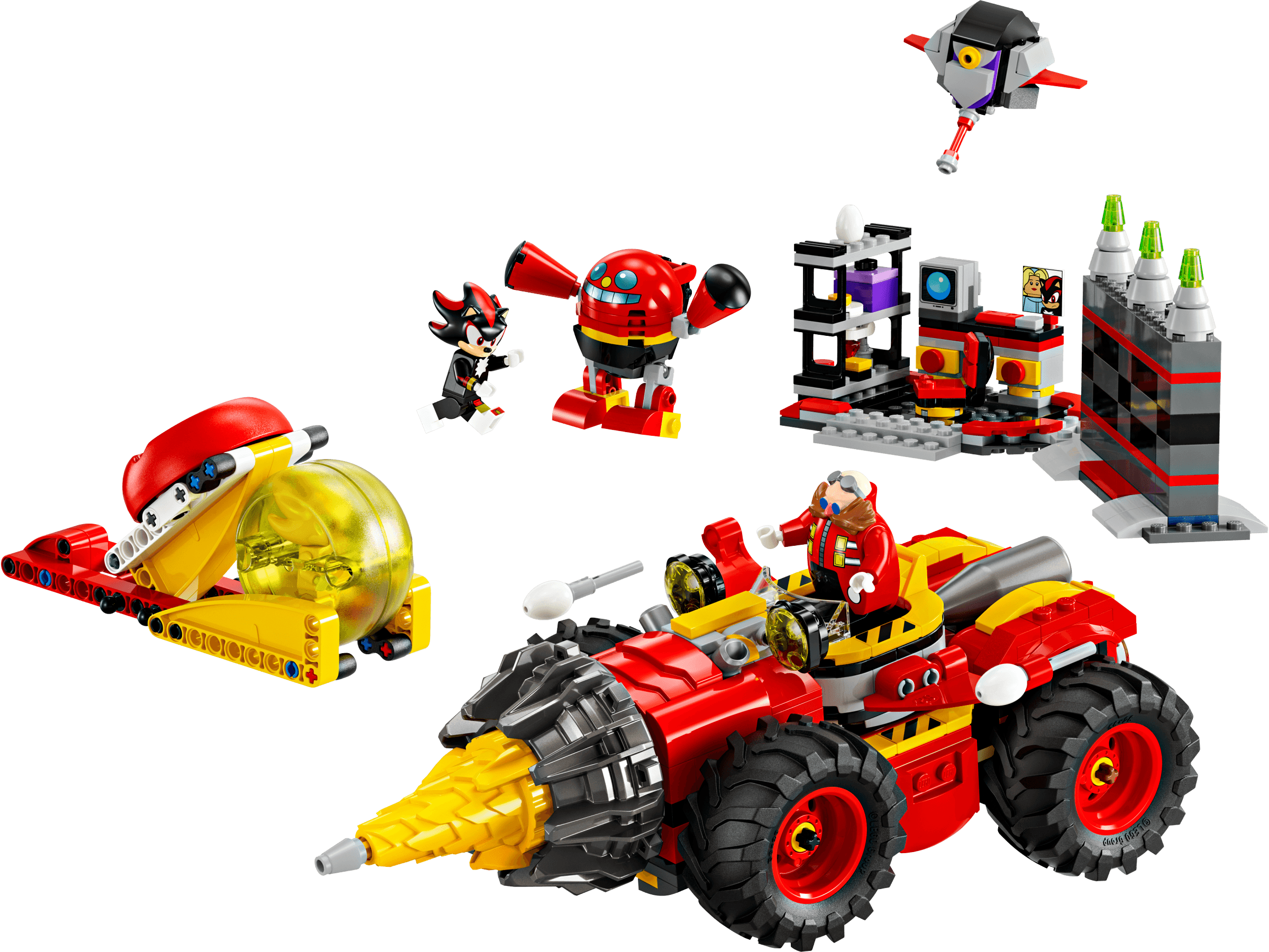 LEGO sættet Super Sonic vs. Egg Drillster