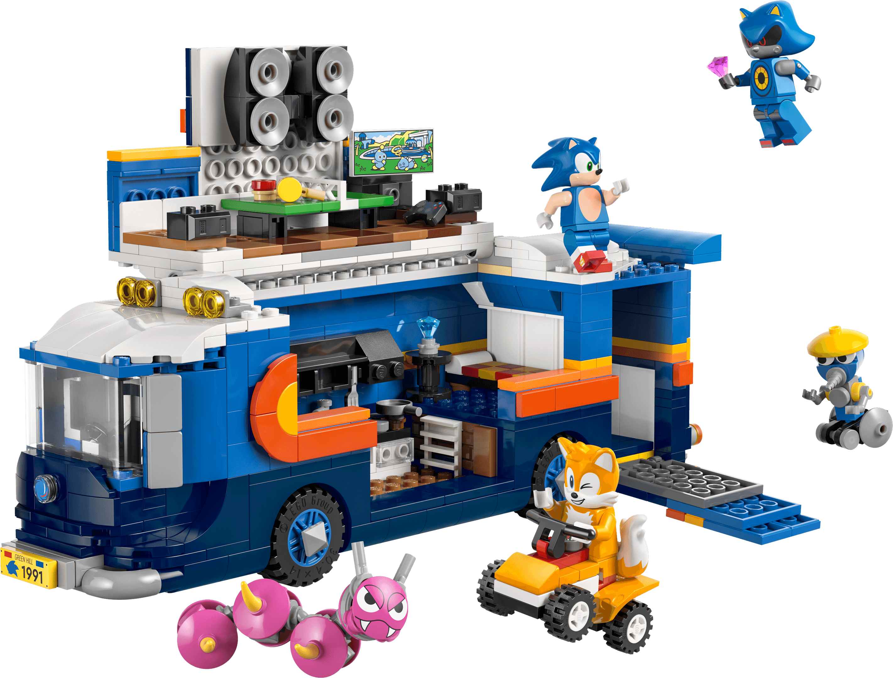 LEGO sættet Team Sonic Command Truck