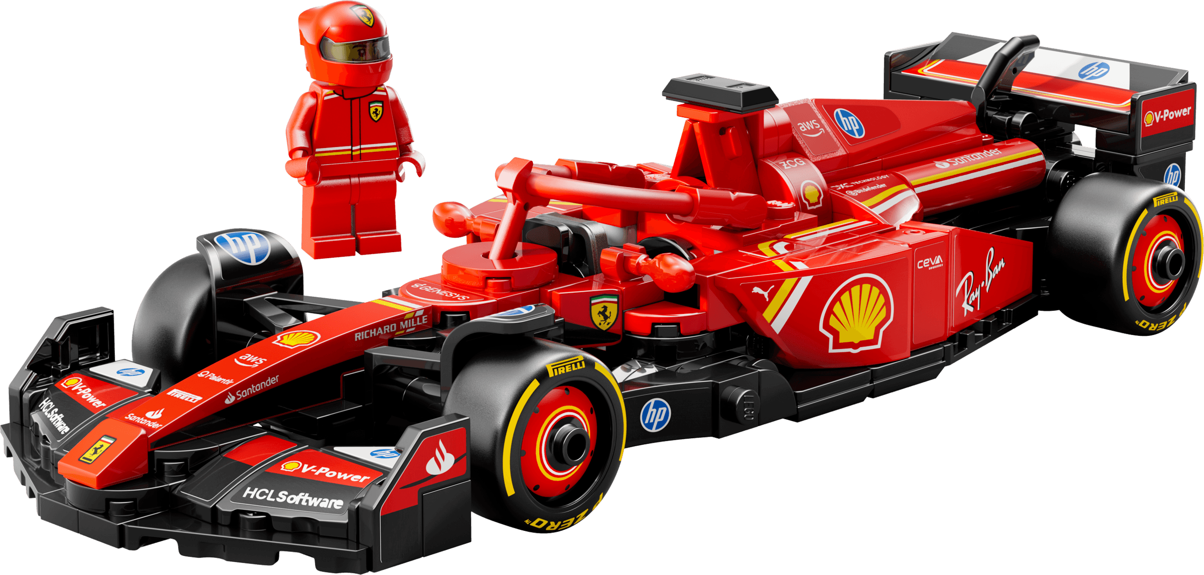 LEGO sættet Ferrari SF-24 F1 Race Car