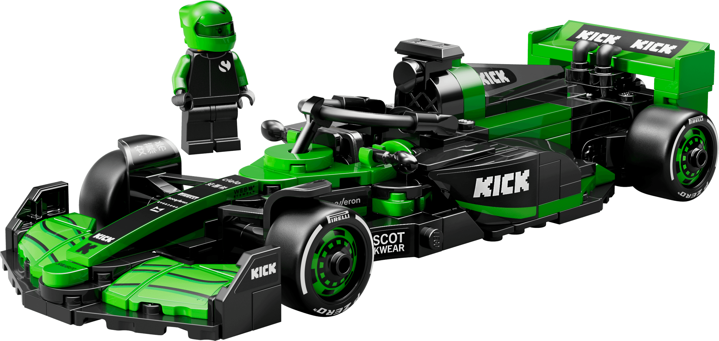 LEGO sættet KICK Sauber F1 Team C44 Race Car