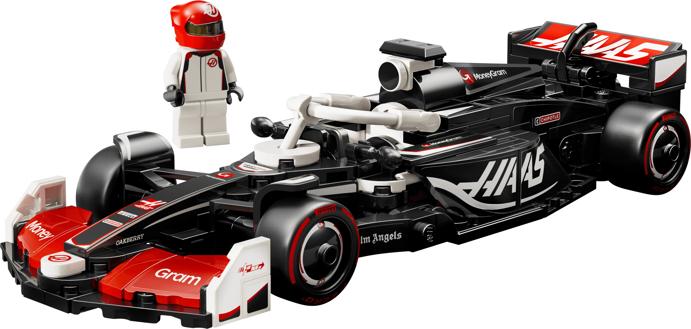 LEGO sættet MoneyGram Haas F1 Team VF-24 Race Car