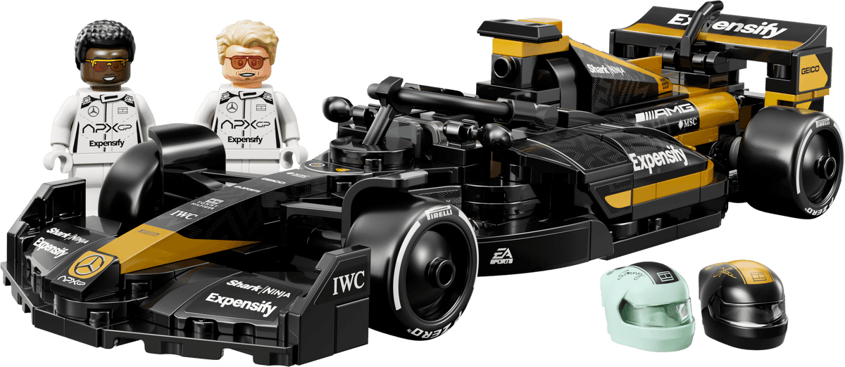 LEGO sættet APXGP Team Race Car from F1 The Movie