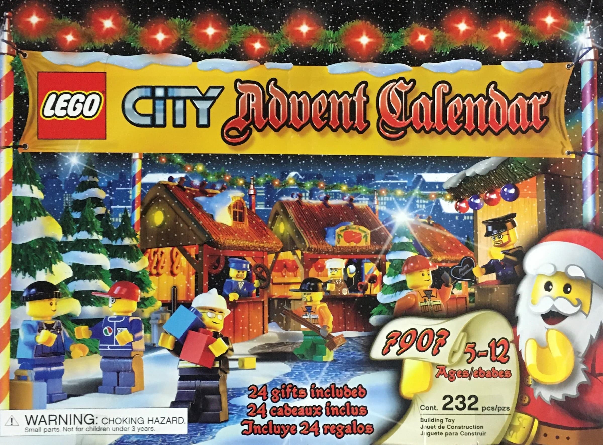LEGO sættet City Advent Calendar 2007