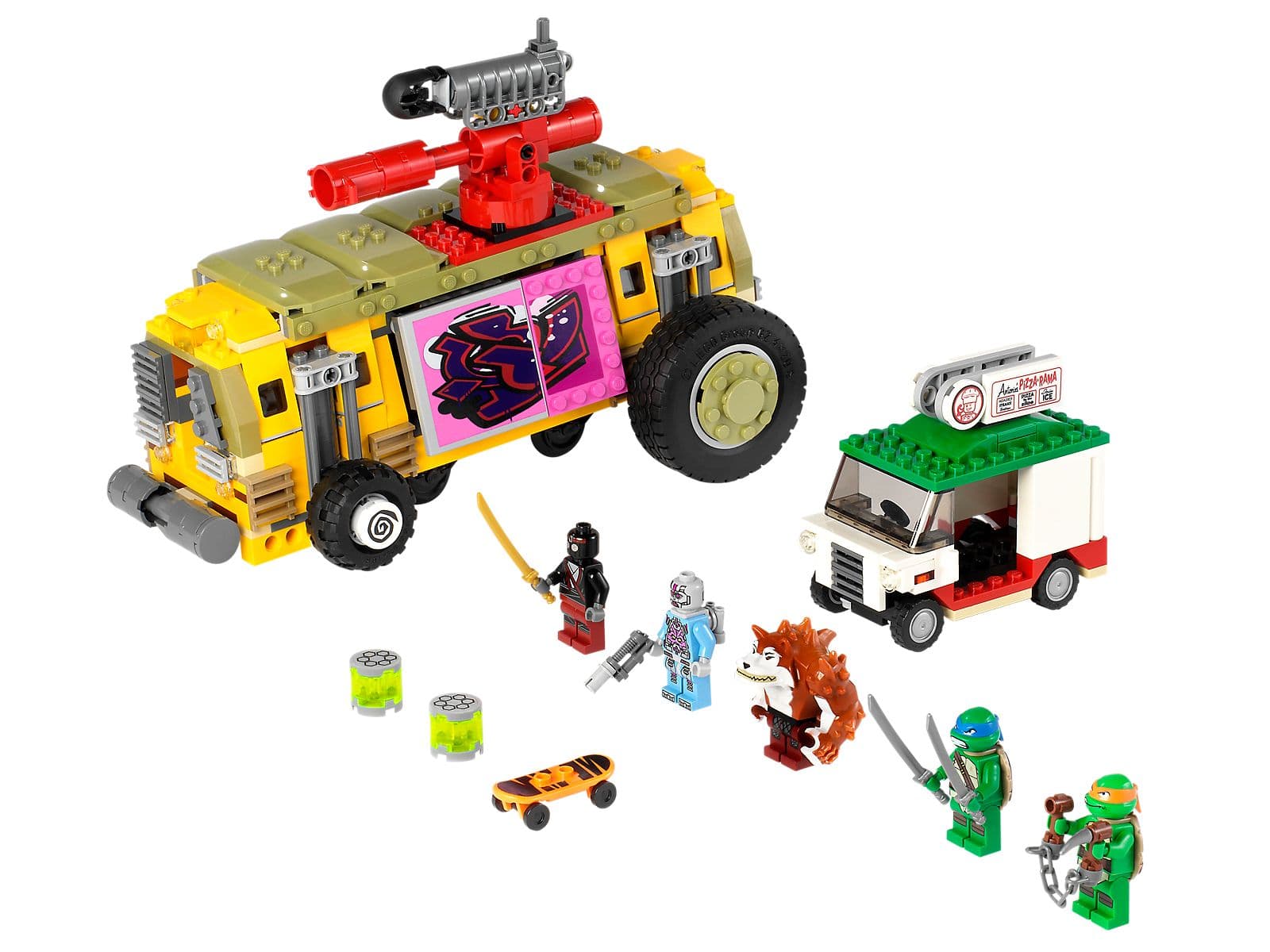 LEGO sættet The Shellraiser Street Chase (Technic Base Version)