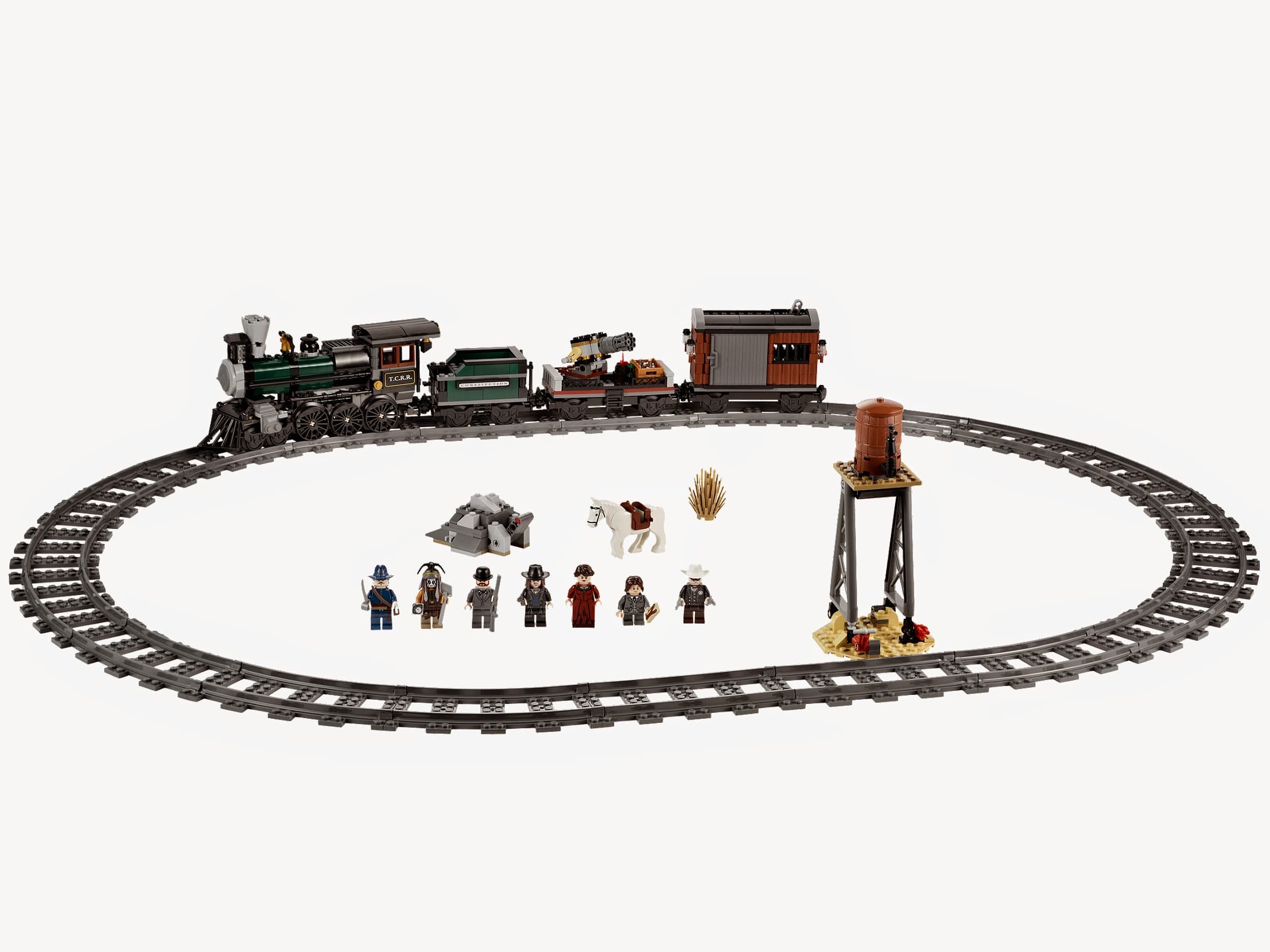 LEGO sættet Constitution Train Chase